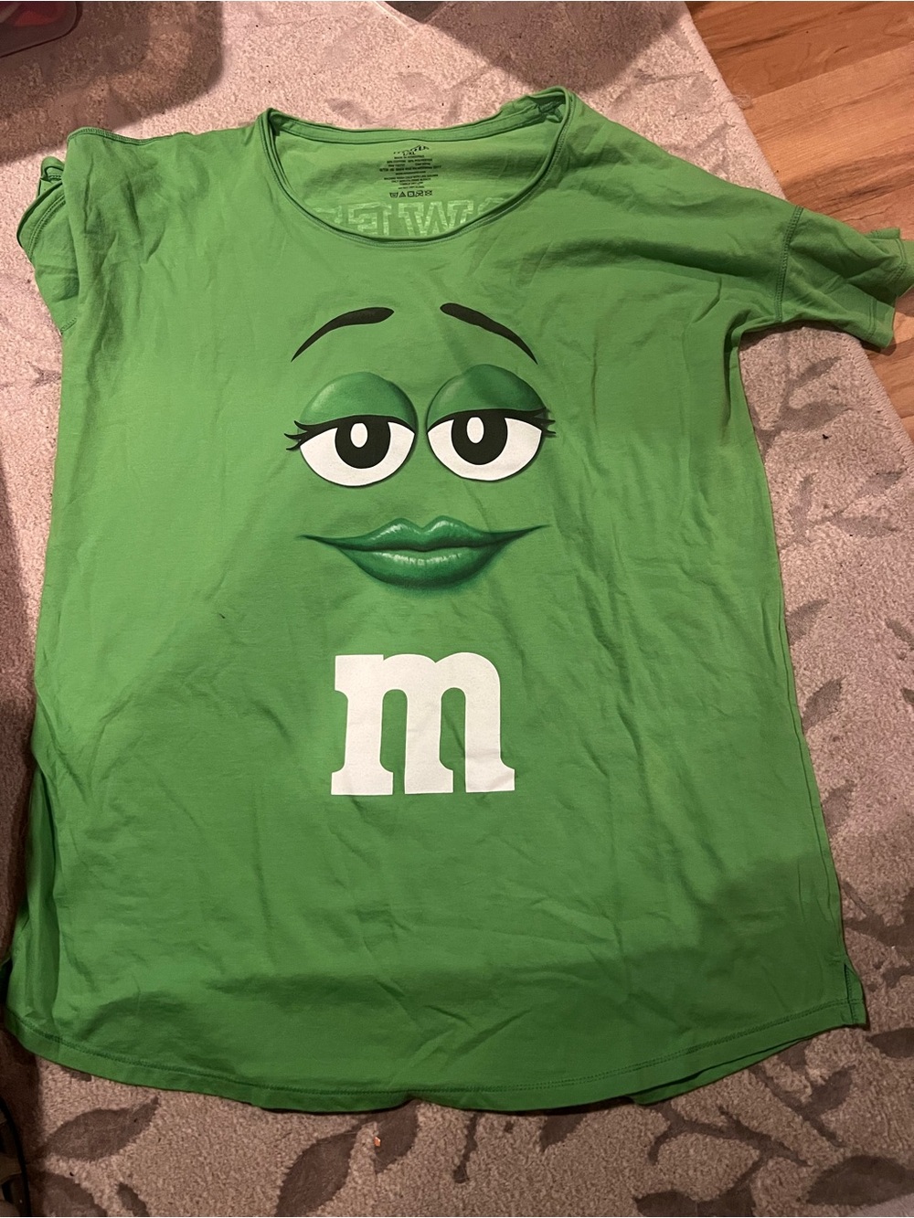 M&M's Green Character Costume T-Shi